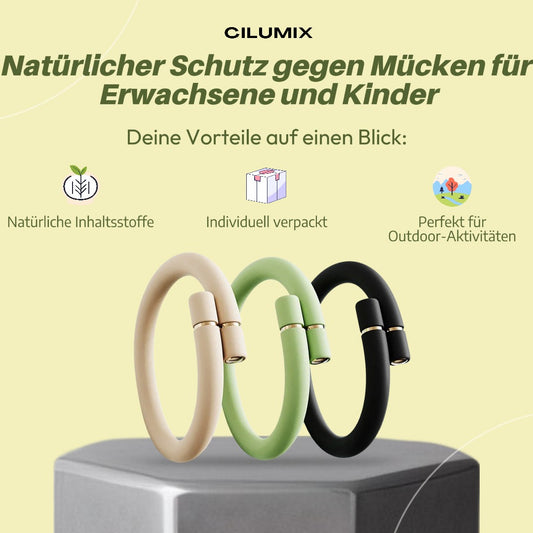 BuzzShield Bracelet: Natürliche Mückenschutz-Armbänder für die ganze Familie